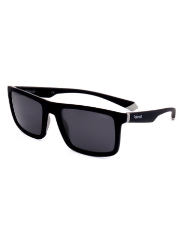 Polaroid Herren-Sonnenbrille in Schwarz/ Dunkelblau