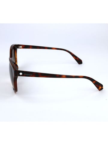 Polaroid Damskie okulary przeciwsłoneczne w kolorze brązowym
