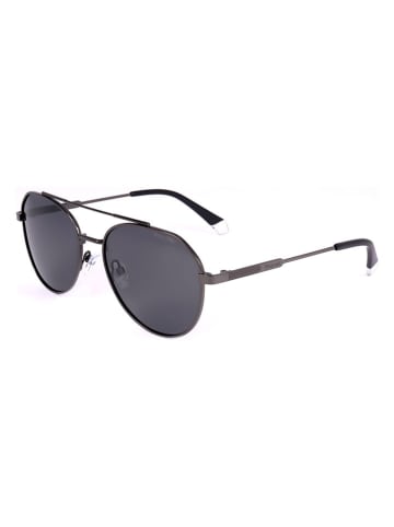 Polaroid Herren-Sonnenbrille in Anthrazit/ Dunkelblau