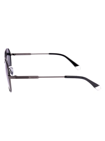 Polaroid Herren-Sonnenbrille in Anthrazit/ Dunkelblau