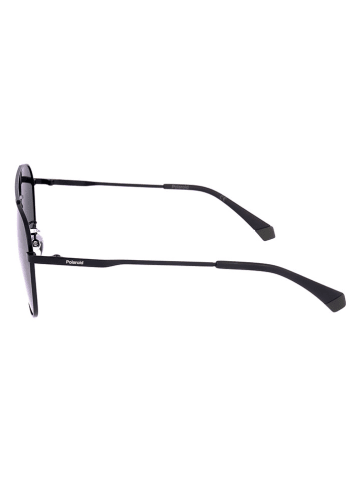 Polaroid Herren-Sonnenbrille in Schwarz/ Grau