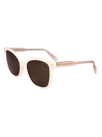 Polaroid Damen-Sonnenbrille in Beige/ Braun