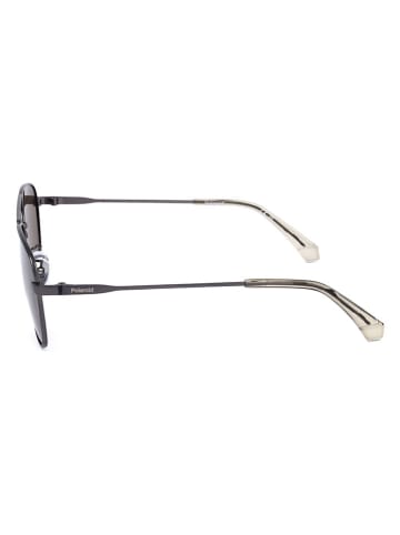 Polaroid Herren-Sonnenbrille in Anthrazit/ Braun