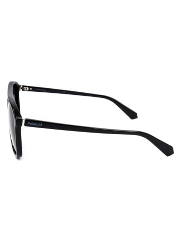 Polaroid Okulary przeciwsłoneczne unisex w kolorze czarnym
