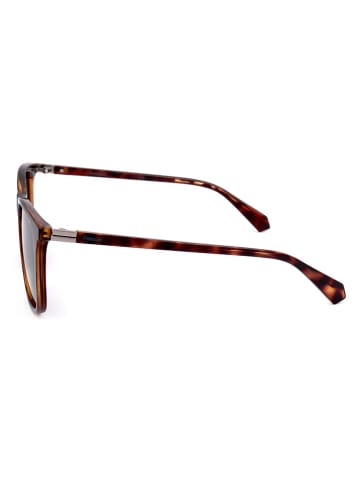 Polaroid Herren-Sonnenbrille in Braun/ Grau