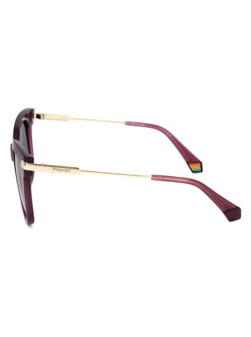 Polaroid Damen-Sonnenbrille in Lila-Gold/ Dunkelblau