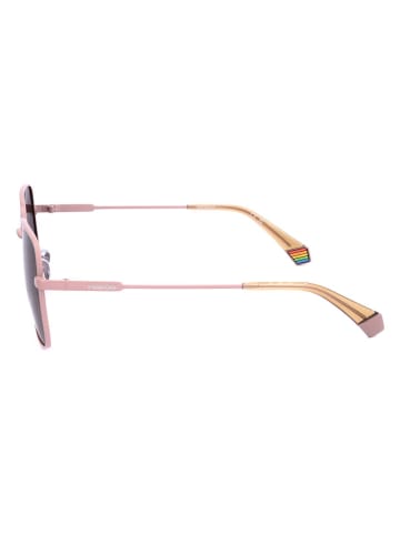 Polaroid Damen-Sonnenbrille in Rosa/ Braun
