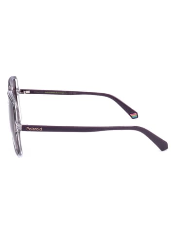 Polaroid Damskie okulary przeciwsłoneczne w kolorze fioletowym