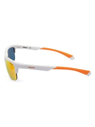 Polaroid Unisex-Sonnenbrille in Weiß
