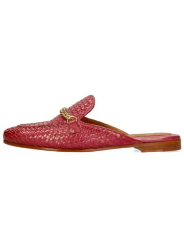 MELVIN & HAMILTON Leder-Clogs "Scarlett 77" in Rot