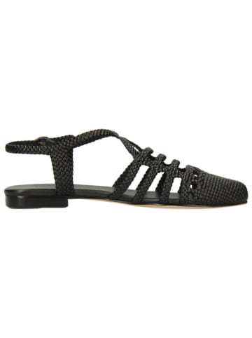 MELVIN & HAMILTON Leder-Halbsandalen "Sandrine 4" in Schwarz