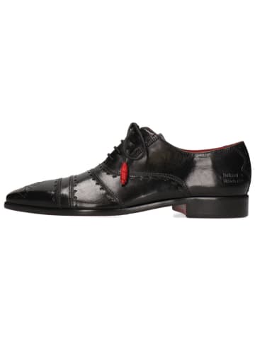 MELVIN & HAMILTON Leder-Schnürschuhe "Elvis 62" in Schwarz