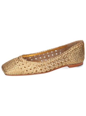 MELVIN & HAMILTON Leder-Ballerinas "Elyssa 1" in Gold