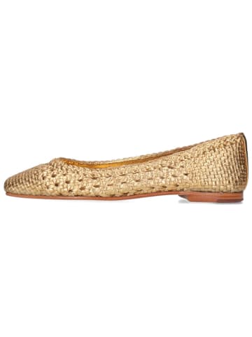 MELVIN & HAMILTON Leder-Ballerinas "Elyssa 1" in Gold