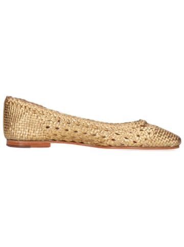 MELVIN & HAMILTON Leder-Ballerinas "Elyssa 1" in Gold