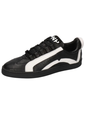MELVIN & HAMILTON Leder-Sneakers "Jaxson 1" in Schwarz/ Weiß