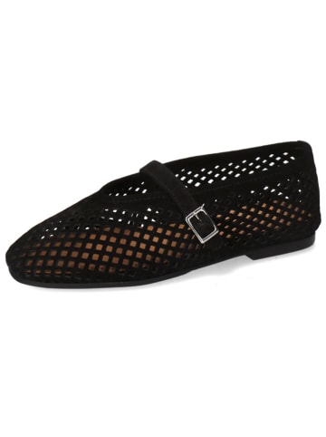 MELVIN & HAMILTON Leder-Ballerinas in Schwarz