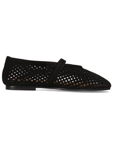 MELVIN & HAMILTON Leder-Ballerinas in Schwarz