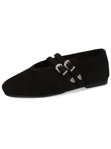 MELVIN & HAMILTON Leder-Ballerinas in Schwarz