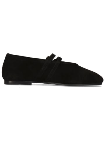 MELVIN & HAMILTON Leder-Ballerinas in Schwarz