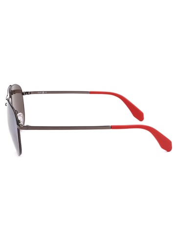 adidas Unisex-Sonnenbrille in Silber/ Hellblau