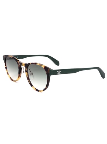 adidas Herren-Sonnenbrille in Braun/ Grün/ Grau