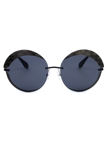 adidas Damen-Sonnenbrille in Schwarz/ Dunkelblau