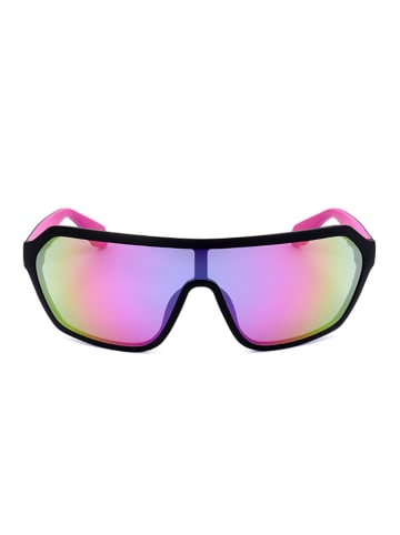 adidas Unisex-Sonnenbrille in Schwarz/ Pink/ Grün