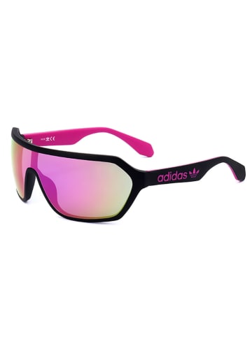adidas Unisex-Sonnenbrille in Schwarz/ Pink/ Grün