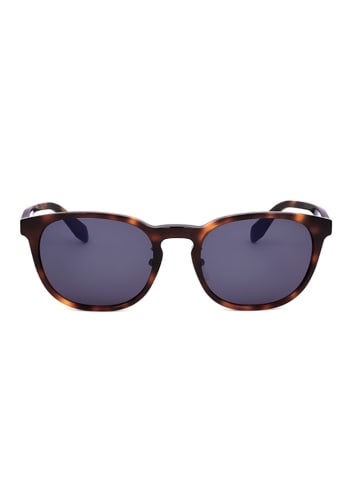 adidas Unisex-Sonnenbrille in Braun/ Dunkelblau