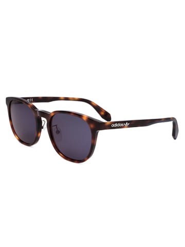 adidas Unisex-Sonnenbrille in Braun/ Dunkelblau