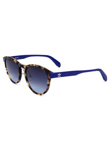 adidas Herren-Sonnenbrille in Braun/ Blau