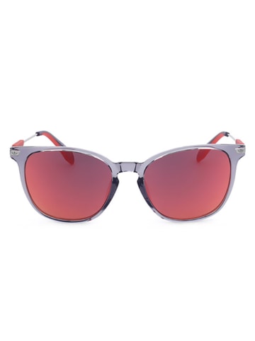 adidas Unisex-Sonnenbrille in Grau/ Silber/ Rot/ Gelb