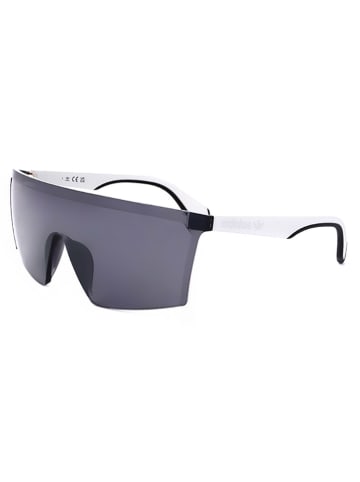 adidas Okulary przeciwsłoneczne unisex w kolorze biało-szarym