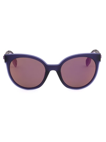 adidas Damskie okulary przeciwsłoneczne w kolorze fioletowo-czerwonym