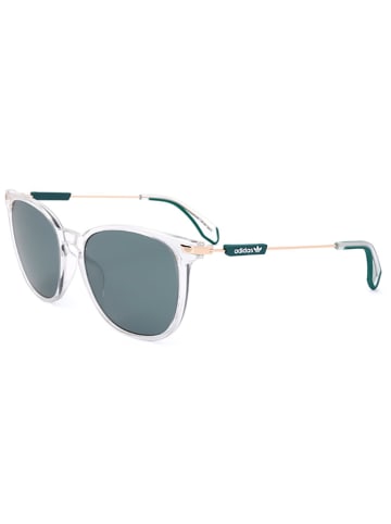 adidas Unisex-Sonnenbrille in Transparent/ Gold/ Türkis