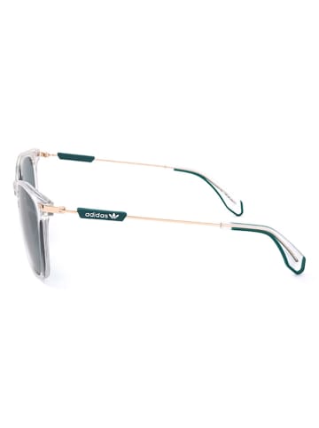 adidas Unisex-Sonnenbrille in Transparent/ Gold/ Türkis