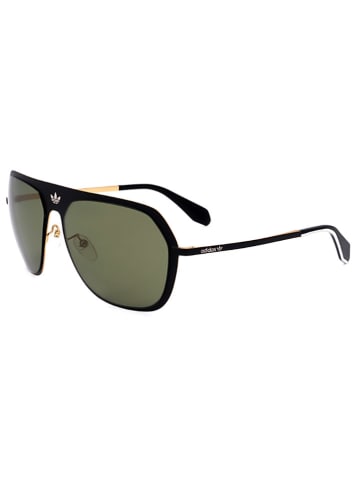 adidas Herren-Sonnenbrille in Schwarz/ Gold/ Grün