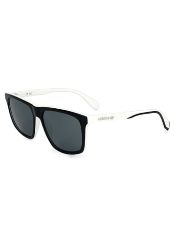 adidas Herren-Sonnenbrille in Schwarz/ Weiß
