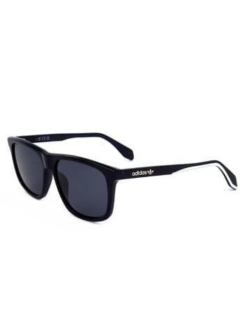 adidas Męskie okulary przeciwsłoneczne w kolorze czarno-granatowym