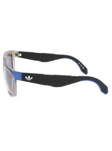 adidas Unisex-Sonnenbrille in Blau/ Schwarz/ Grau