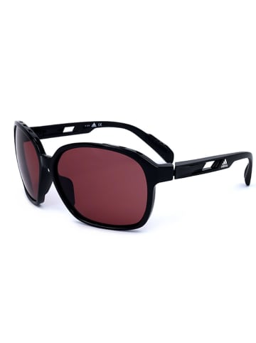 adidas Dameszonnebril zwart/rood