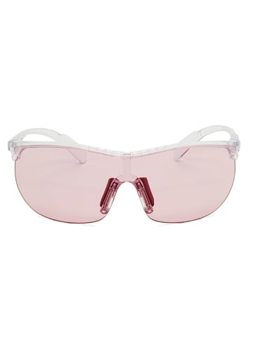 adidas Damen-Sonnenbrille in Transparent/ Rosa