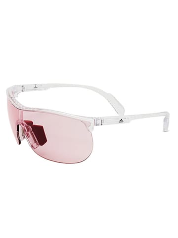 adidas Damen-Sonnenbrille in Transparent/ Rosa