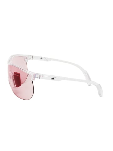adidas Damen-Sonnenbrille in Transparent/ Rosa
