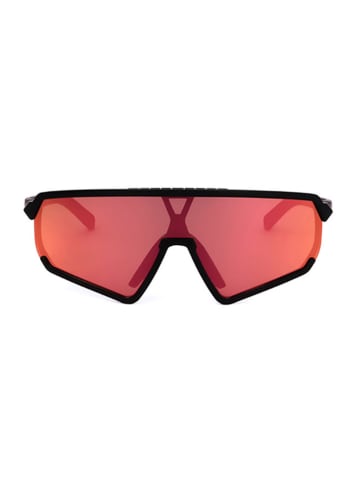 adidas Męskie okulary przeciwsłoneczne w kolorze czarno-czerwono-żółtym