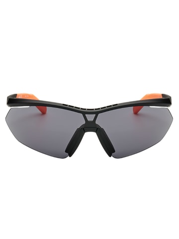 adidas Damen-Sonnenbrille in Schwarz/ Orange/ Grau
