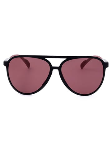 adidas Unisex-Sonnenbrille in Schwarz/ Rot