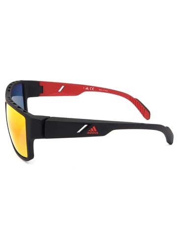 adidas Herenzonnebril zwart/geel-rood