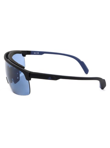 adidas Herren-Sonnenbrille in Schwarz/ Blau